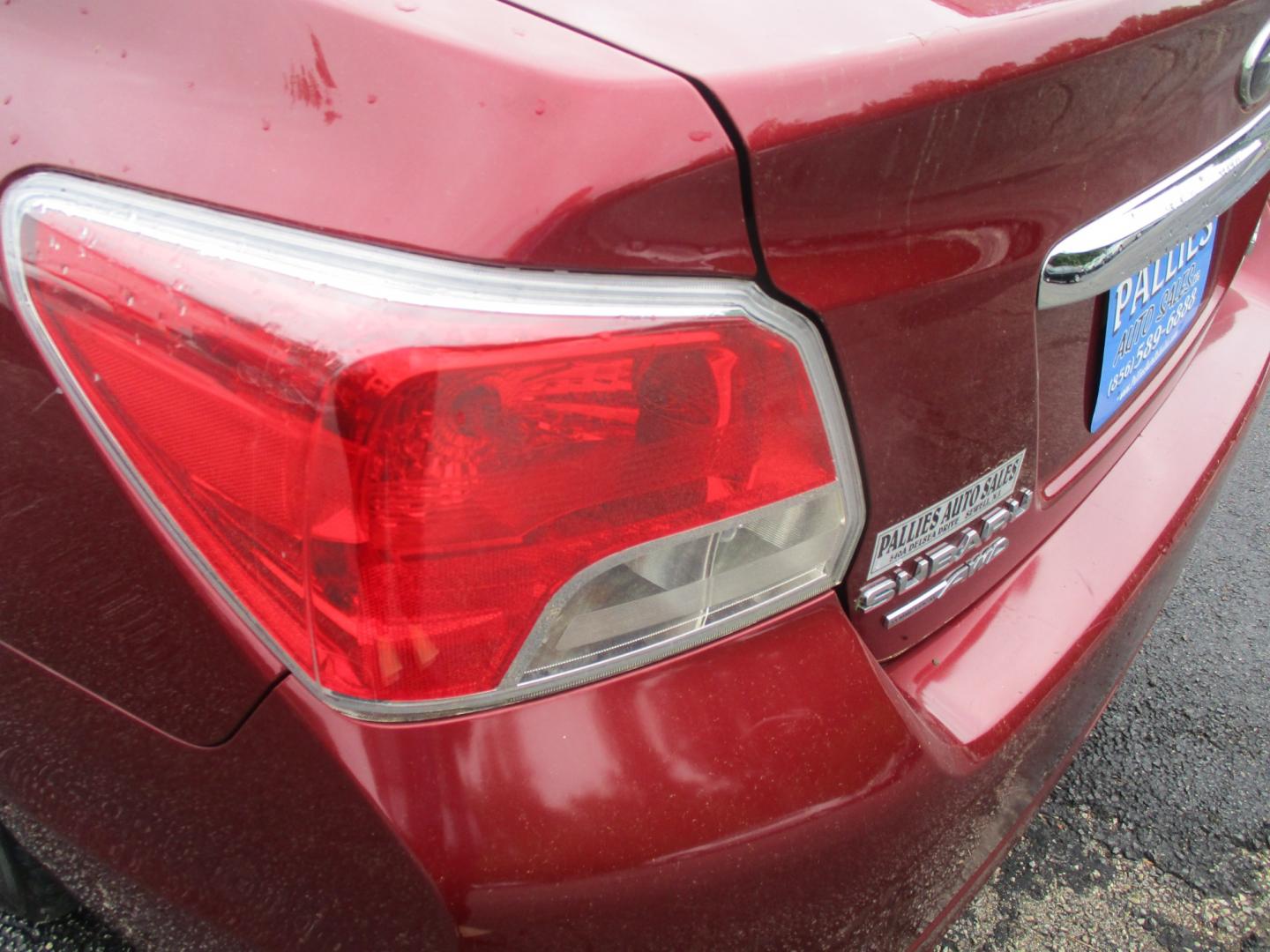 2014 BURGUNDY Subaru Impreza Limited 4-Door (JF1GJAG69EH) with an 2.0L H4 DOHC 16V engine, Continuously Variable Transmission transmission, located at 540a Delsea Drive, Sewell, NJ, 08080, (856) 589-6888, 39.752560, -75.111206 - Photo#4